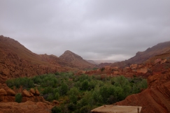 In the Dades Valley.